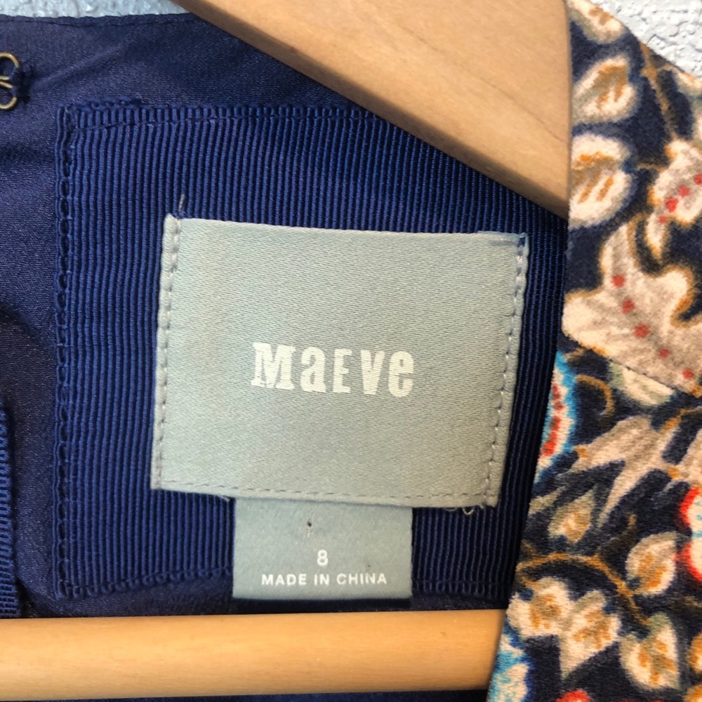 SOLD 🌻 Anthropologie Maeve Brindile Sheath Dress - Picture 4 of 8